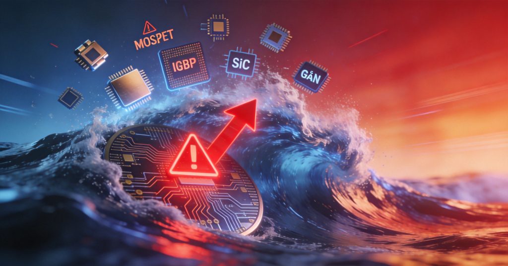 Semiconductor price surge tsunami July 1 with warning indicators